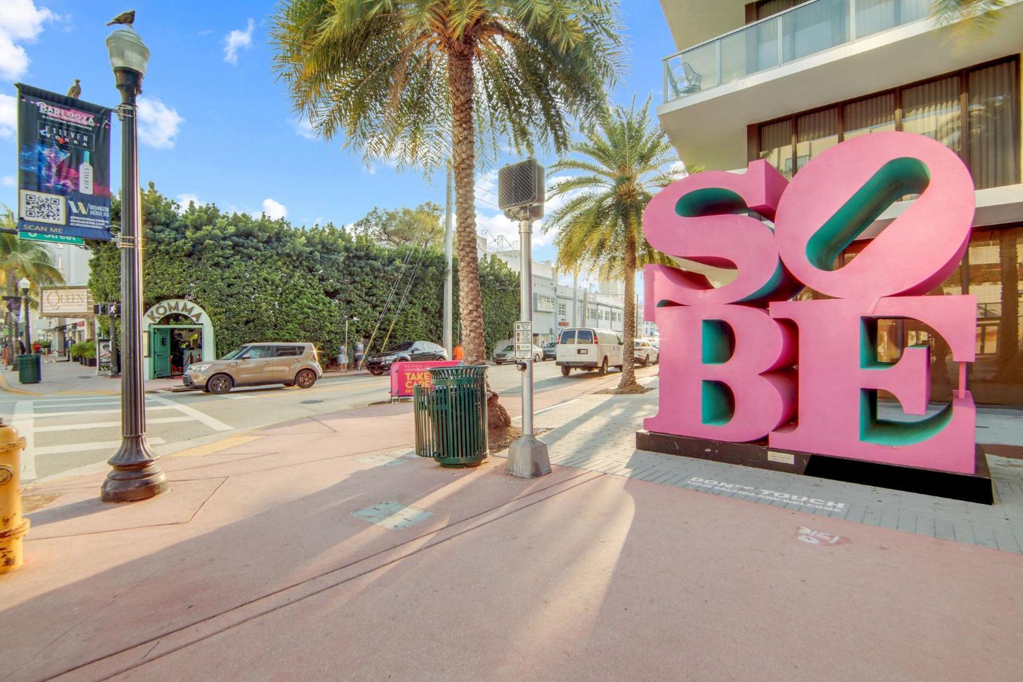 Beachy 1 B/R, W/2 Queen Beds, On Ocean Drive Beach Miami Beach Exterior foto