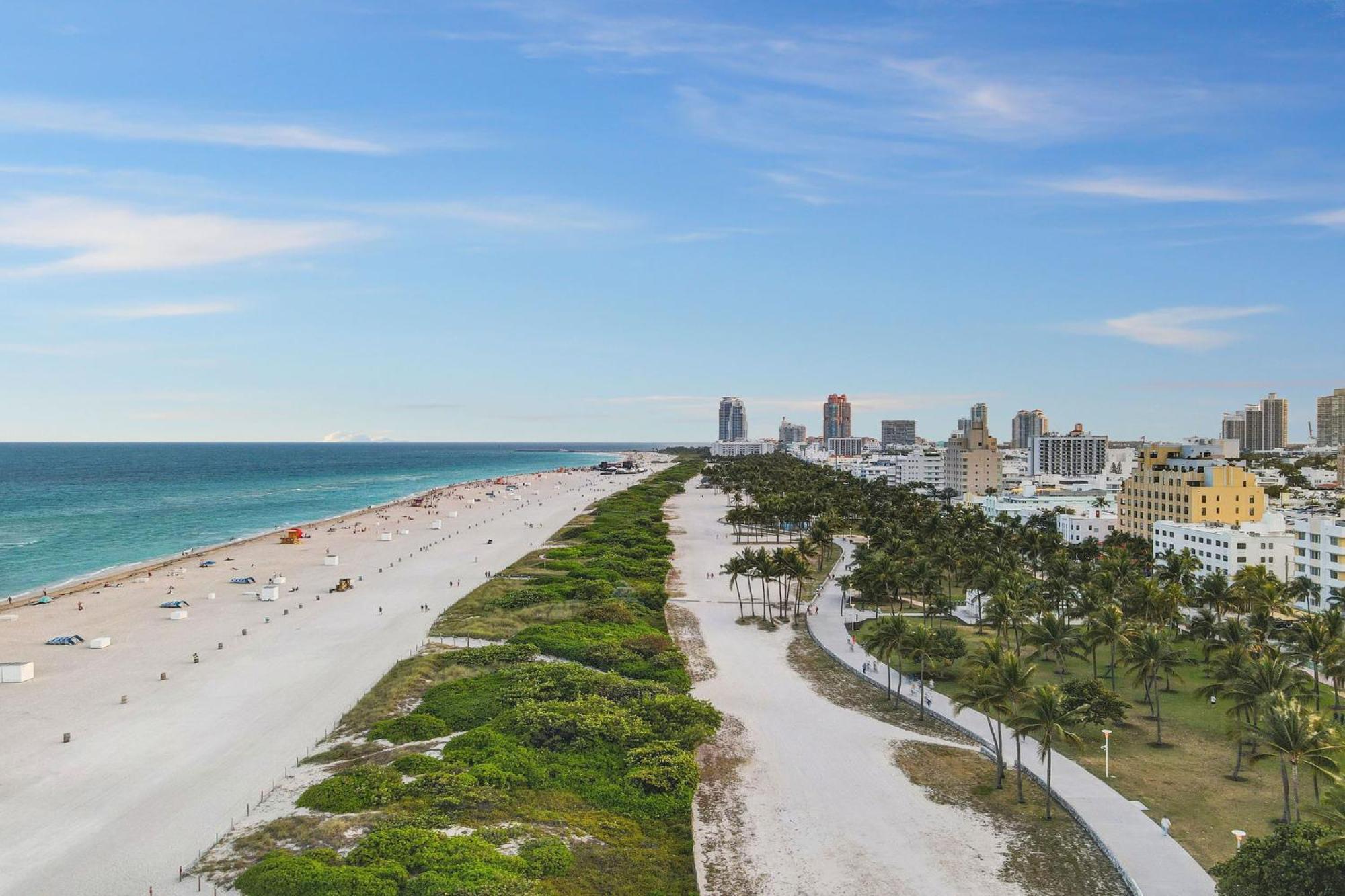 Beachy 1 B/R, W/2 Queen Beds, On Ocean Drive Beach Miami Beach Exterior foto